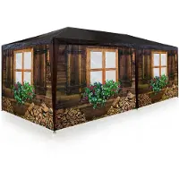 Deuba Chapiteau de fête 6x3m extérieur