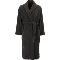 Ralph Lauren Peignoir long bleu / marron / gris foncé / blanc