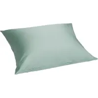 Yumeko - Taie d'oreiller - Satin De Coton - 60x70 - Vert