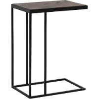 Light & Living Table d'appoint Chisa - Marron - 45x30x62cm - Moderne