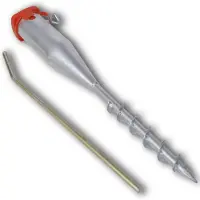 vidaXL Porte-parapluies 55 cm Acier galvanisé