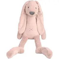 Happy horse Doudou lapin Richie géant vieux rose 92cm peluche