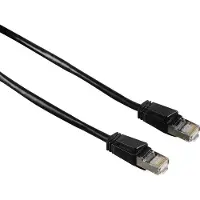 Hama Câble Patch Ethernet CAT 5 Noir 5 m