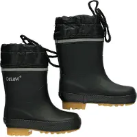 CeLaVi Bottes en Caoutchouc avec Doublure - Noir - - 24 - Bottes en Caoutchouc