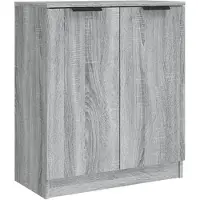 vidaXL Sideboard Gris Sonoma 60x30x70 cm Bois composite
