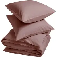 Yumeko - Parure de lit - Coton TENCEL - 240x220 - Rose