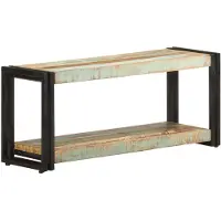 vidaXL Armoire TV 90x30x40 cm Vieux bois massif