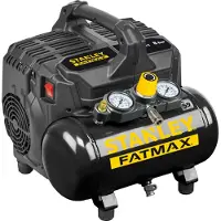 Stanley DST101/8/6 - Compresseur D'air Portatif - 0,75kW - 8 Bar - 6L - 105L/min