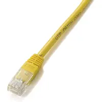 Equip 825462 Câble de raccordement Cat5e U/UTP 2xRJ45 3,00 m jaune Sachet en PVC