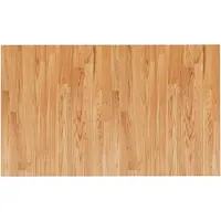 vidaXL Plan de toilette brun clair 100x60x2,5 cm Bois massif traité