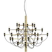 Flos 2097 30 Suspension Brass | Clear