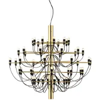 Flos 2097 50 Suspension Clear | Brass