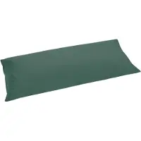 Yumeko - Taie d'oreiller - Percale De Coton - 40x80 - Vert