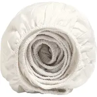 Yumeko Drap-housse Yumeko Sable Gris (Satin)-90 x 210 cm