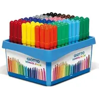 Giotto Turbo Maxi School Marker Pen Assorted 108 Units Multicolore Enfants