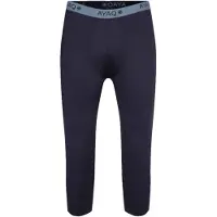 Ayaq - Collant thermique en fibres recyclées - Hellefonna 3/4 Legging M Blue Slate pour Homme - Taille L - Navy