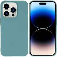 IMoshion Coque Couleur pour Apple iPhone 14 Pro - Vert foncé