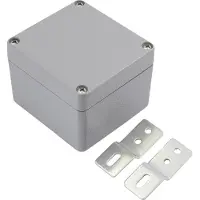 TRU COMPONENTS Boîtiers universels série ES-FA (Boîtier), Accessoires électroniques + boîtier, Argent