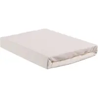 Beddinghouse Drap-Housse Beddinghouse Surmatelas WHite (Jersey)-180 x 200/220 cm