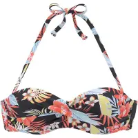 s.Oliver Hauts de bikini mélange de couleurs / noir