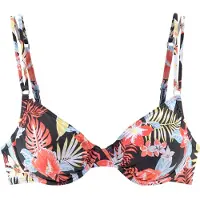 s.Oliver Hauts de bikini mélange de couleurs / noir