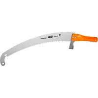 Bahco Steel Pruning Saw For Pole And Refilable Teeth 6 Dpp With Tubular Handle And Hook With Extended Tip 360 Mm Orange