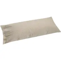 Yumeko - Taie d'oreiller - Flanelle De Coton - 40x80 - Marron