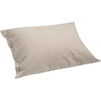 Yumeko - Taie d'oreiller - Flanelle De Coton - 60x70 - Marron