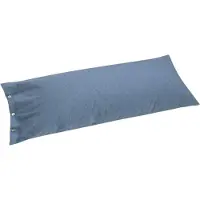 Yumeko - Taie d'oreiller - Flanelle De Coton - 40x80 - Bleu