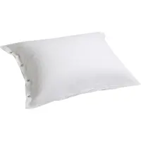 Yumeko - Taie d'oreiller - Flanelle De Coton - 50x60 - Blanche