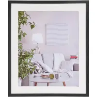 Henzo Cadre photo Moderne - 50x60cm - Noir
