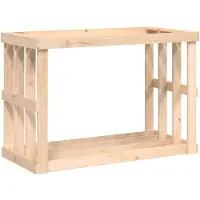 vidaXL Étagère à bois de chauffage d'extérieur 108x52x74 cm Pin massif