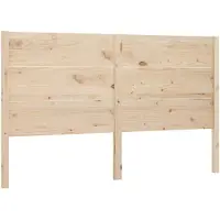 vidaXL Tête de lit 206x4x100 cm pin massif