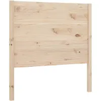 vidaXL Tête de lit 81x4x100 cm pin massif