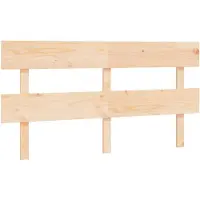 vidaXL Tête de lit 154x3x81 cm pin massif