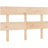 vidaXL Tête de lit 144x3x81 cm pin massif