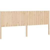 vidaXL Tête de lit 205,5x4x100 cm pin massif