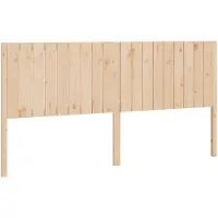 vidaXL Tête de lit 185,5x4x100 cm pin massif