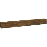 vidaXL Ensemble de meubles TV 3 pièces chêne fumé bois composite