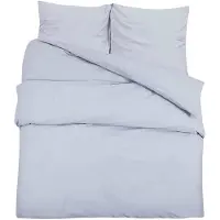 vidaXL Ensemble de literie Gris 260x240 cm Coton
