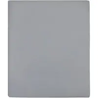 vidaXL Draps-housses Jersey 2 pcs Gris 140x200 cm Coton