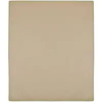 vidaXL Drap-housse Jersey Taupe 180x200 cm Coton
