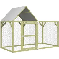 vidaXL Poulailler 200x100x150 cm Bois massif de pin imprégné