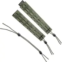 Tasmanian Tiger Modular Collector Strap Set VL, vert olive, set de bandes avec cordon élastique
