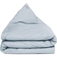 Yumeko - Housse de Couette/Edredon enfant - Satin De Coton - 120x150 - Bleu
