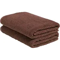 Yumeko Serviette de Douche Yumeko Mud Rose (Lot de 2)