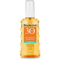Biodermal Spray de soleil Transparant SPF 30 -coup de soleil