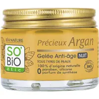 SO'BiO étic LÉa nature Précieux Argan - Gel Nuit Anti-Âge, 40 ml