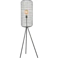 Label51 Lampadaire en fil Solido noir
