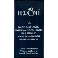 Herome Nagels NageldecoratieSjablonen voor nagels 100 pièce (0,07 € / 1 Pce)